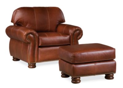 Benjamin Chair and Ottoman (0609-07)