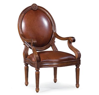 Thomasville Furniture Outlet Stores on Thomasville Furniture   Upholstery  Leather Francesca Chair   Hs1239