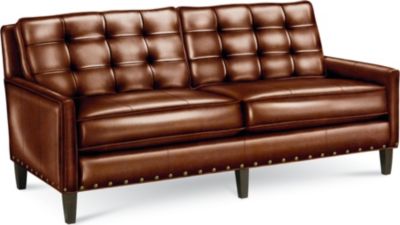 Highlife Biscuit Back Sofa with Nails