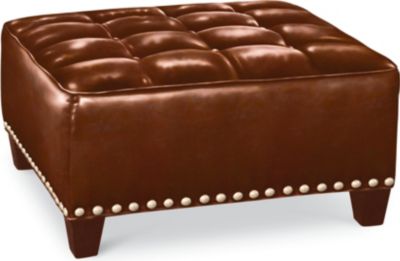 Brooklyn Square Button Top Ottoman