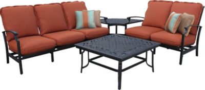 Messina 4-Pc Concealed-Motion Sectional (Paprika)