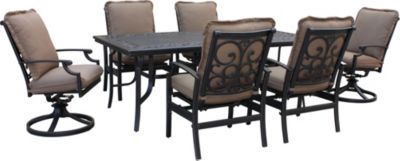 Messina 7-Piece Dining Set (Cocoa)