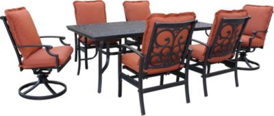 Messina 7-Piece Dining Set (Paprika)