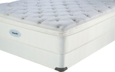 Silver Plush Pillow Top
