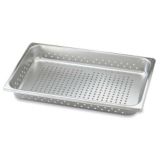 SuperPanV&trade; S/S Full Size x 2.5" D Perforated Steam Table Pan