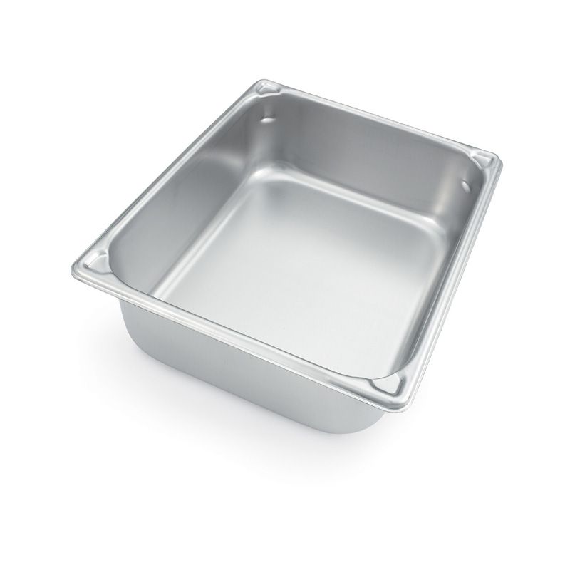Super Pan II Half Size Heavy Duty S/S Steam Table Pan, 6.7 Qt
