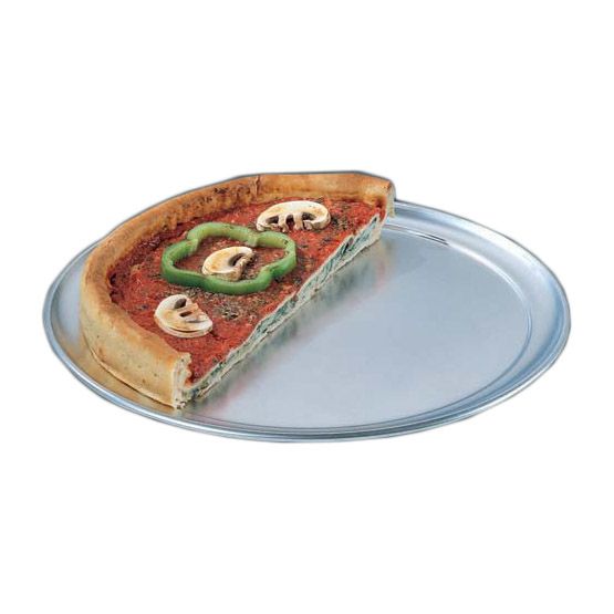 American Metalcraft Anodized Wide Rim 16" Aluminum Pizza Pan
