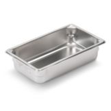 Vollrath&reg; SuperPanV&trade; S/S 1/4 Size x 2.5"D Steam Table Pan