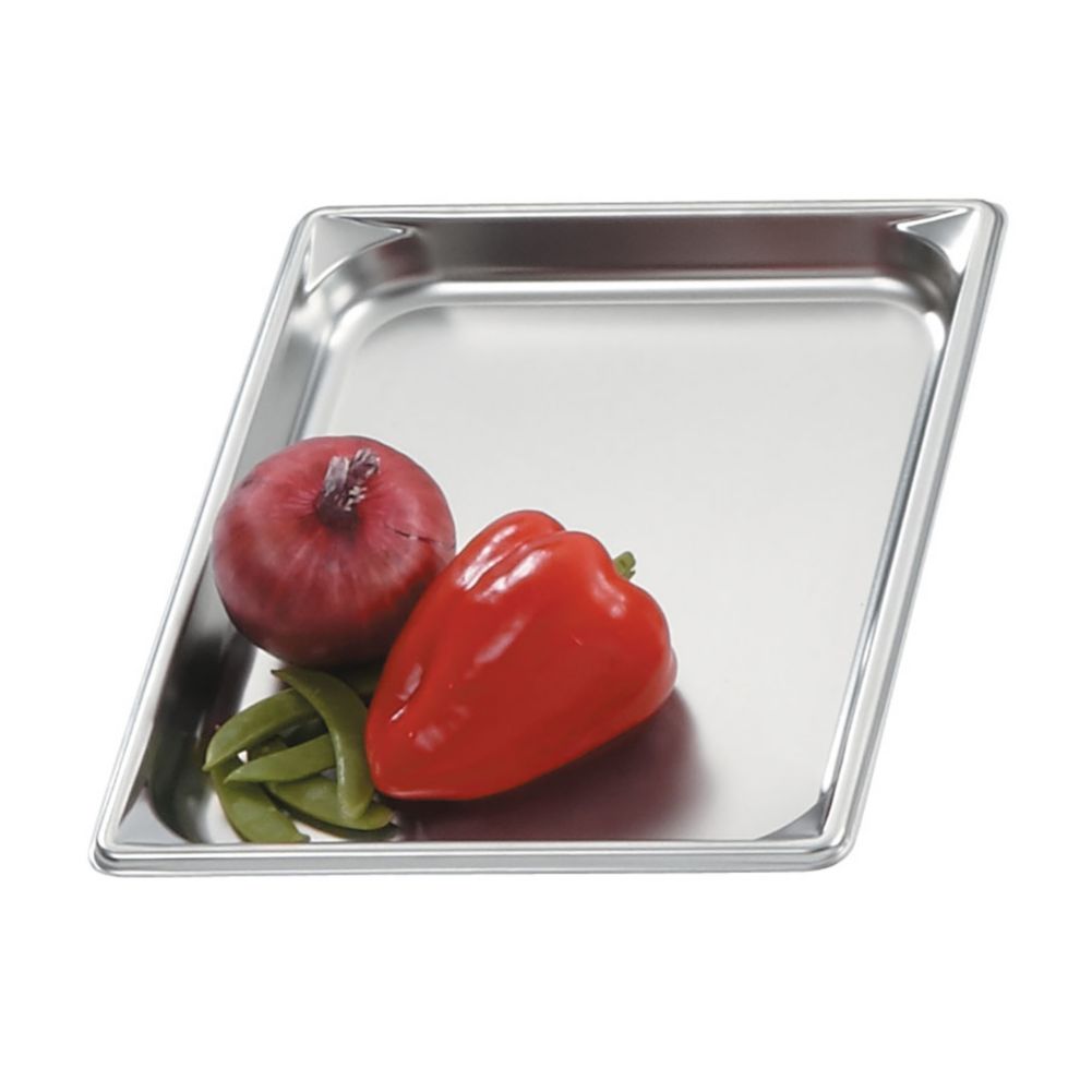 Vollrath&reg; SuperPanV&trade; S/S 2/3 Size x 1.25" D Steam Table Pan