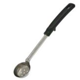 Vollrath Perf. S/S 1 Oz Spoodle w/ Black Grip 'N Serv Handle