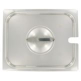 Slotted S/S Half Size Pan Lid