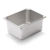 Vollrath&reg; SuperPanV&trade; S/S 1/2 Size x 6"D Steam Table Pan