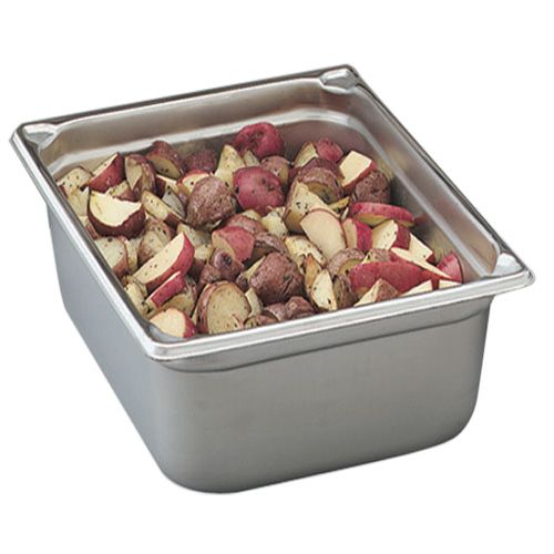 Super Pan II Half Size S/S Transport Pan, 8" H