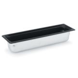 Vollrath SuperPanV&trade; Non-Stick S/S 1/2 Size Long x 4"D Food Pan