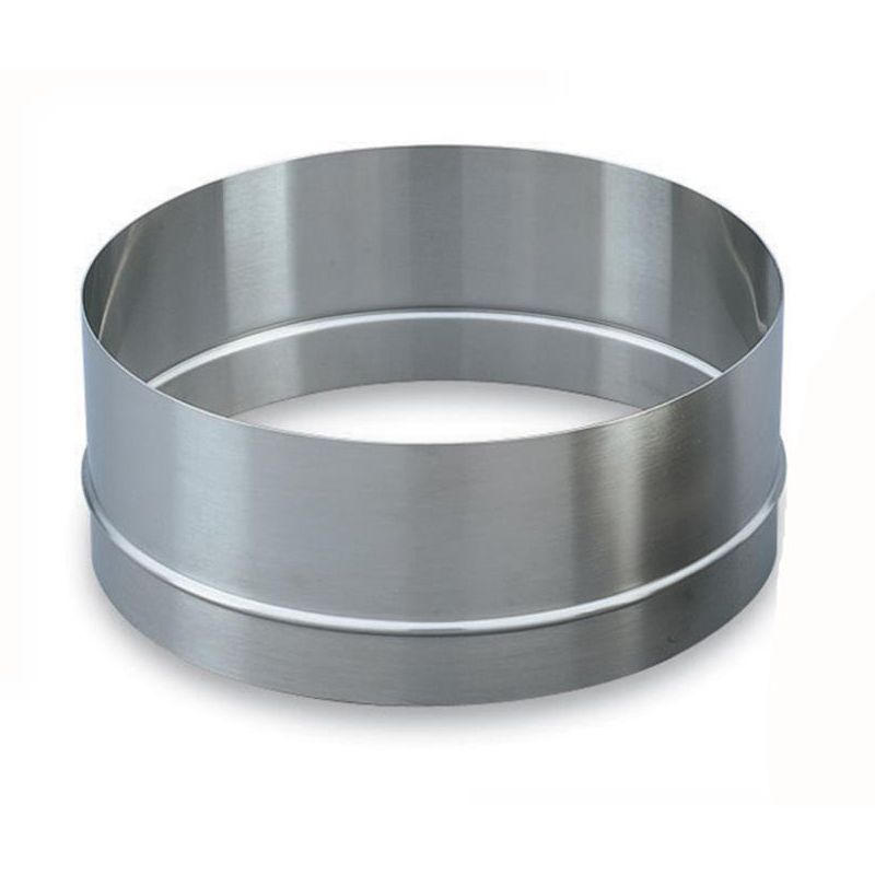 S/S Adaptor Ring, 8-3/16" Diamx3" H