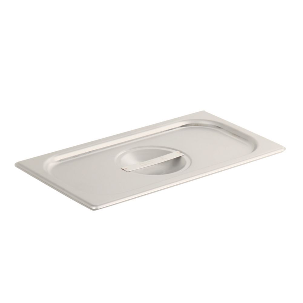 Solid S/S 1/3 Size Pan Lid