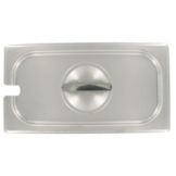S/S Slotted 1/3 Size Lid