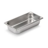 Vollrath&reg; SuperPanV&trade; S/S 1/3 Size x 2.5"D Steam Table Pan