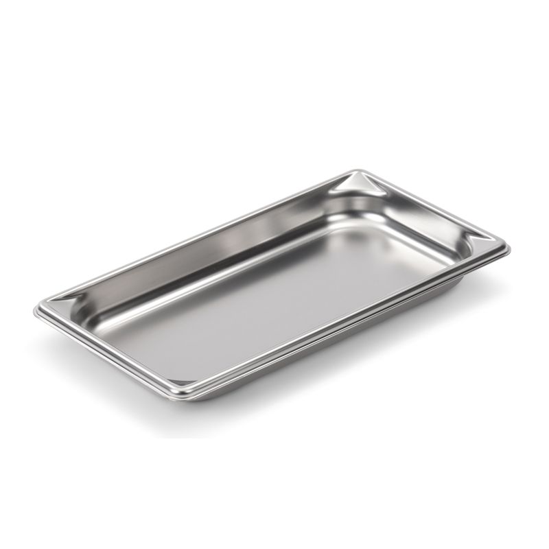Vollrath&reg; SuperPanV&trade; S/S 1/3 Size x 1.25"D Steam Table Pan