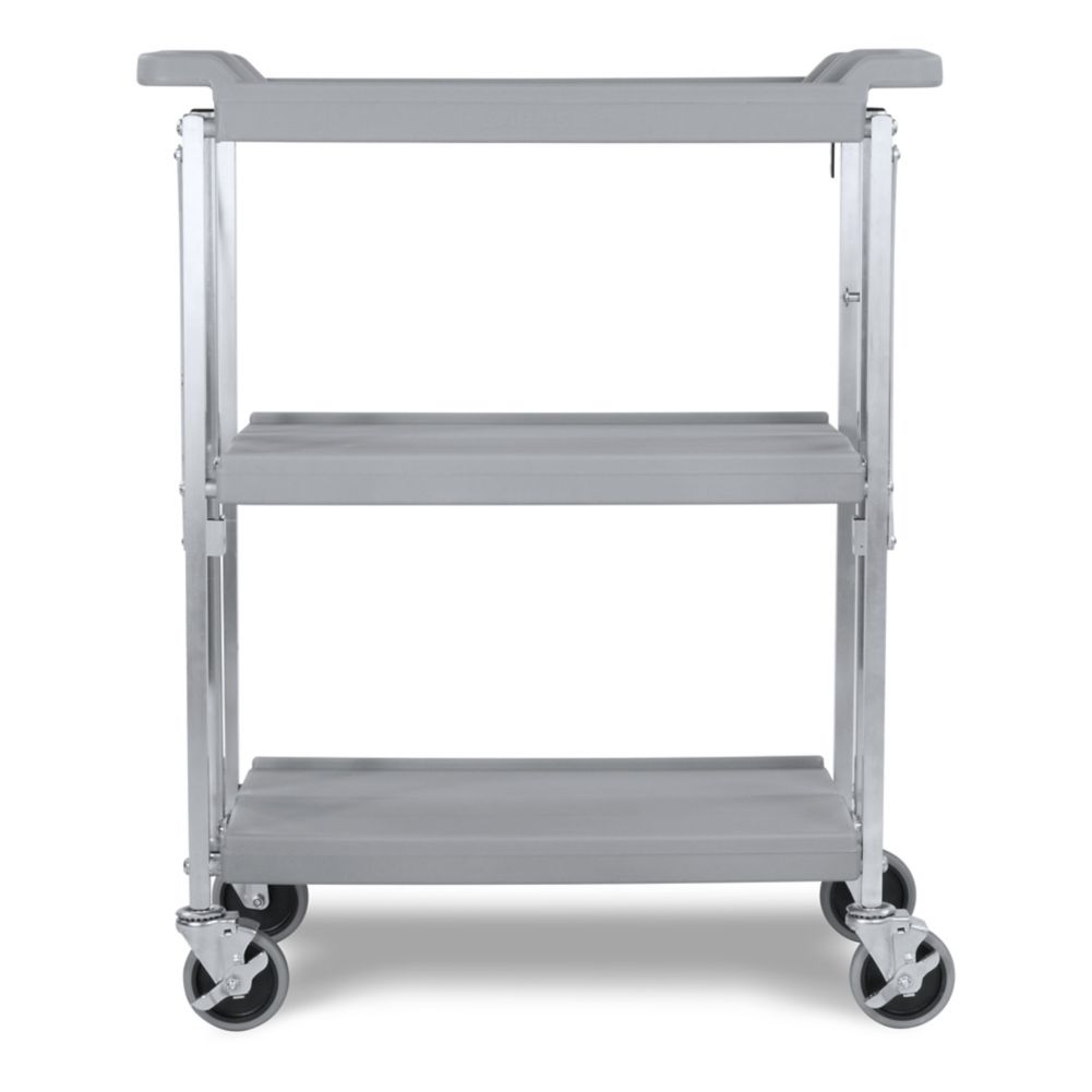 Carlisle&reg; Fold 'N Go&reg; Gray Cart