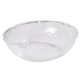 Carlisle&reg; Clear, 8 Qt Acrylic Leaf Bowl