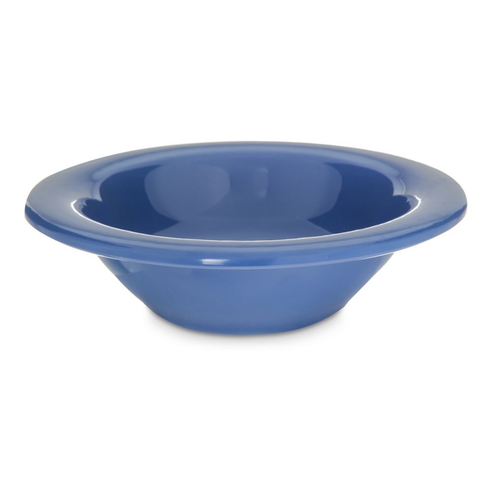 Carlisle&reg; Durus&reg; Ocean Blue 4.2 Oz. Rimmed Fruit Bowl