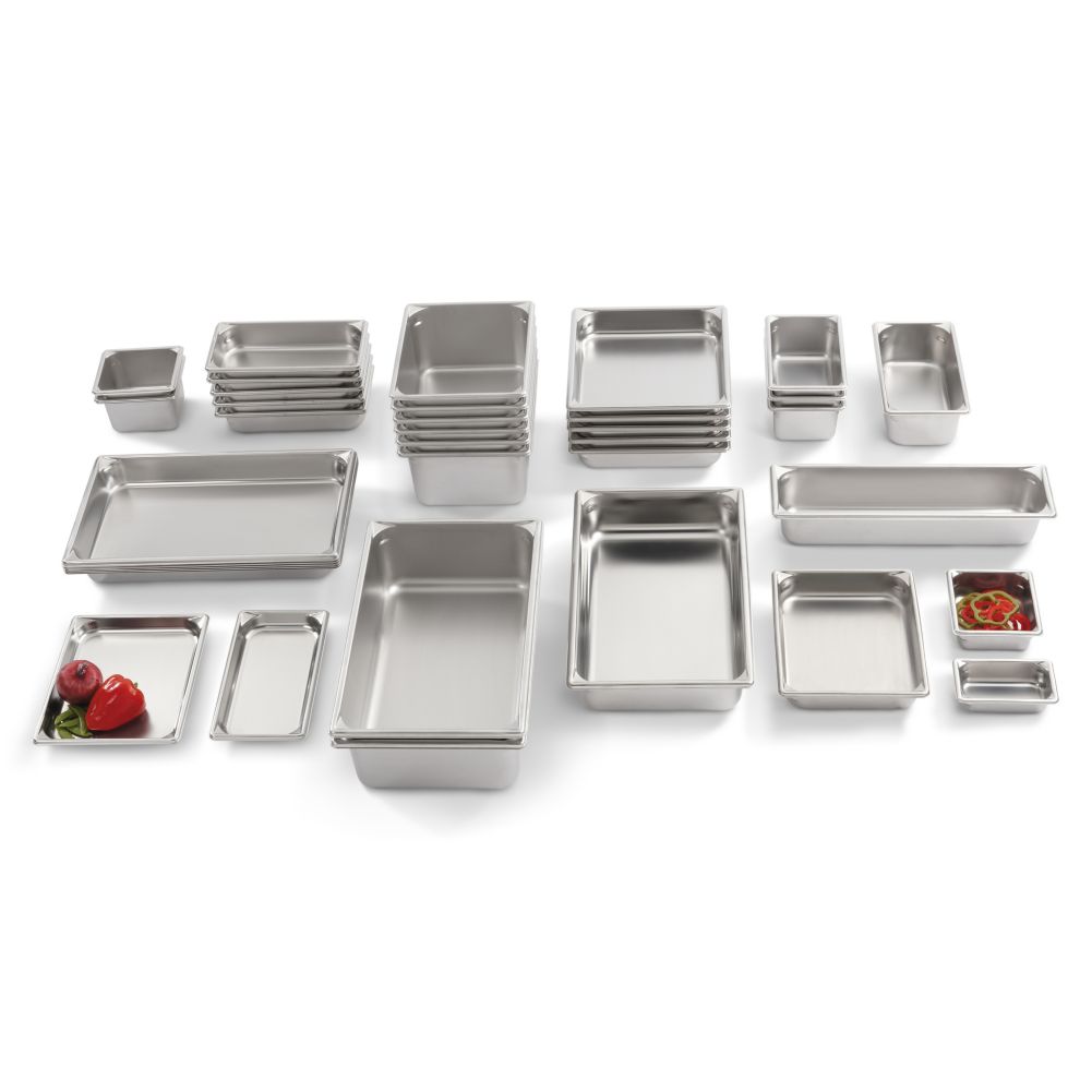 Vollrath&reg; SuperPanV&trade; S/S 1/4 Size x 6"D Steam Table Pan