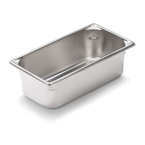 Vollrath&reg; SuperPanV&trade; S/S 1/4 Size x 4"D Steam Table Pan