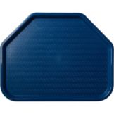 Carlisle&reg; Cafe Trapezoid Tray, Blue
