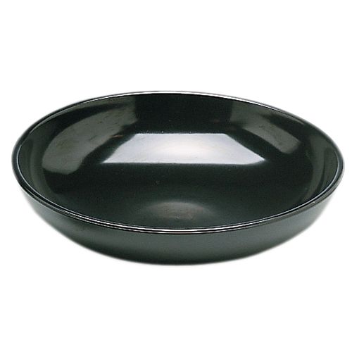 Carlisle Melamine Salad Bowl, Black, 3.7 Qt 12"