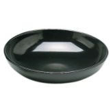 Carlisle Melamine Salad Bowl, Black, 3.7 Qt 12"