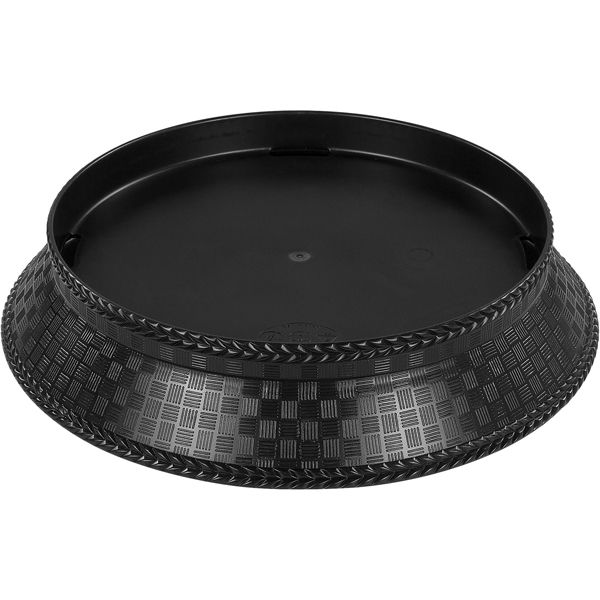 WeaveWear Round Platter, Black, 10-3/8"
