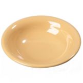 Carlisle&reg; Durus&reg; Honey Yellow 14.7 Oz. Rimmed Bowl