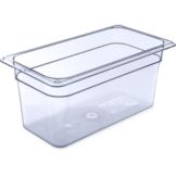 Carlisle 1/3 Size Food Pan, Clear, 6" Deep