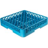 Carlisle&reg; OptiClean All-Purpose Tall Peg Plate / Tray Rack, Blue