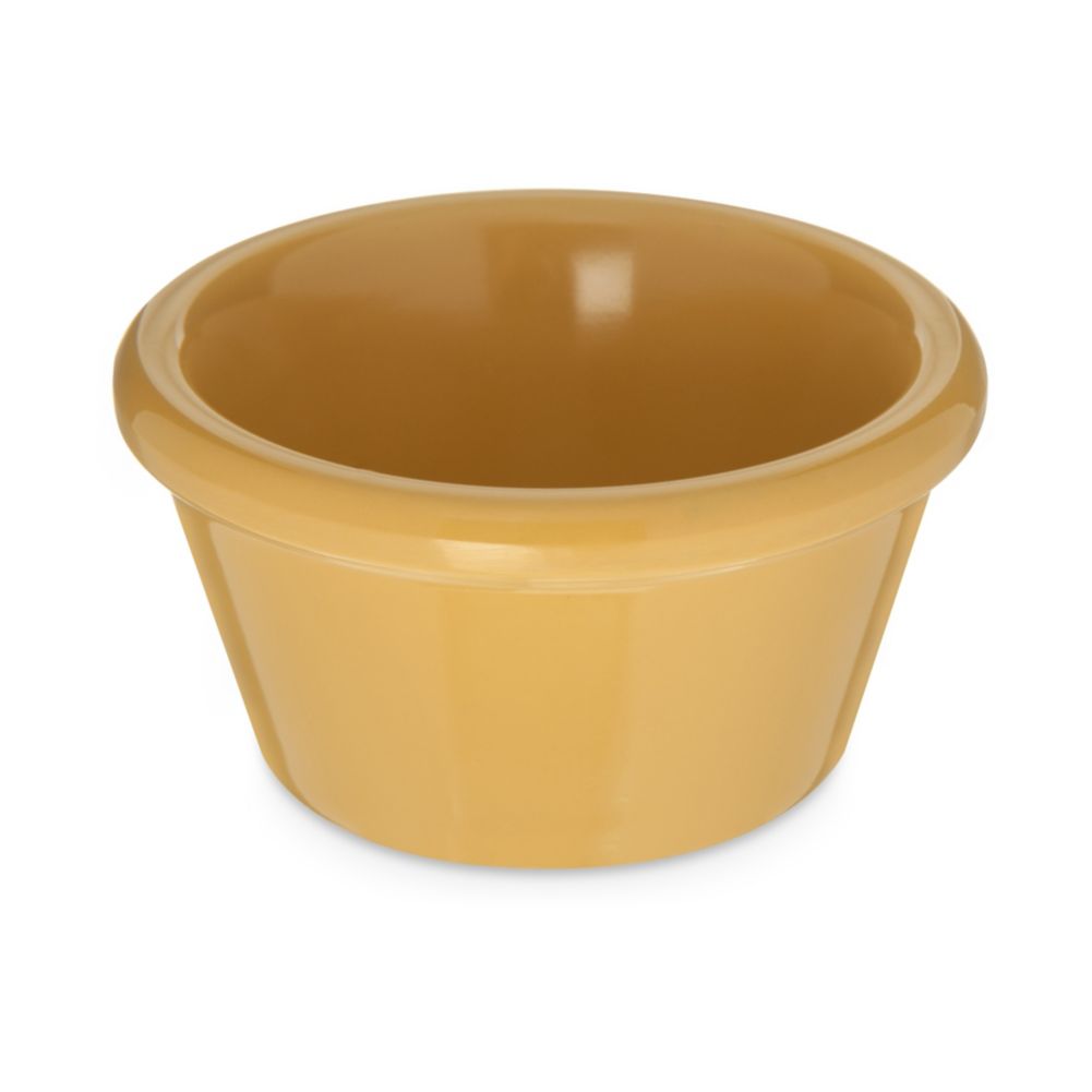 Carlisle Smooth Ramekin, Honey Yellow, 2 oz
