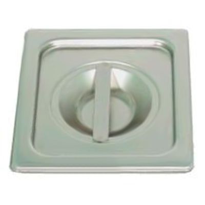 S/S Solid 1/6 Size Lid