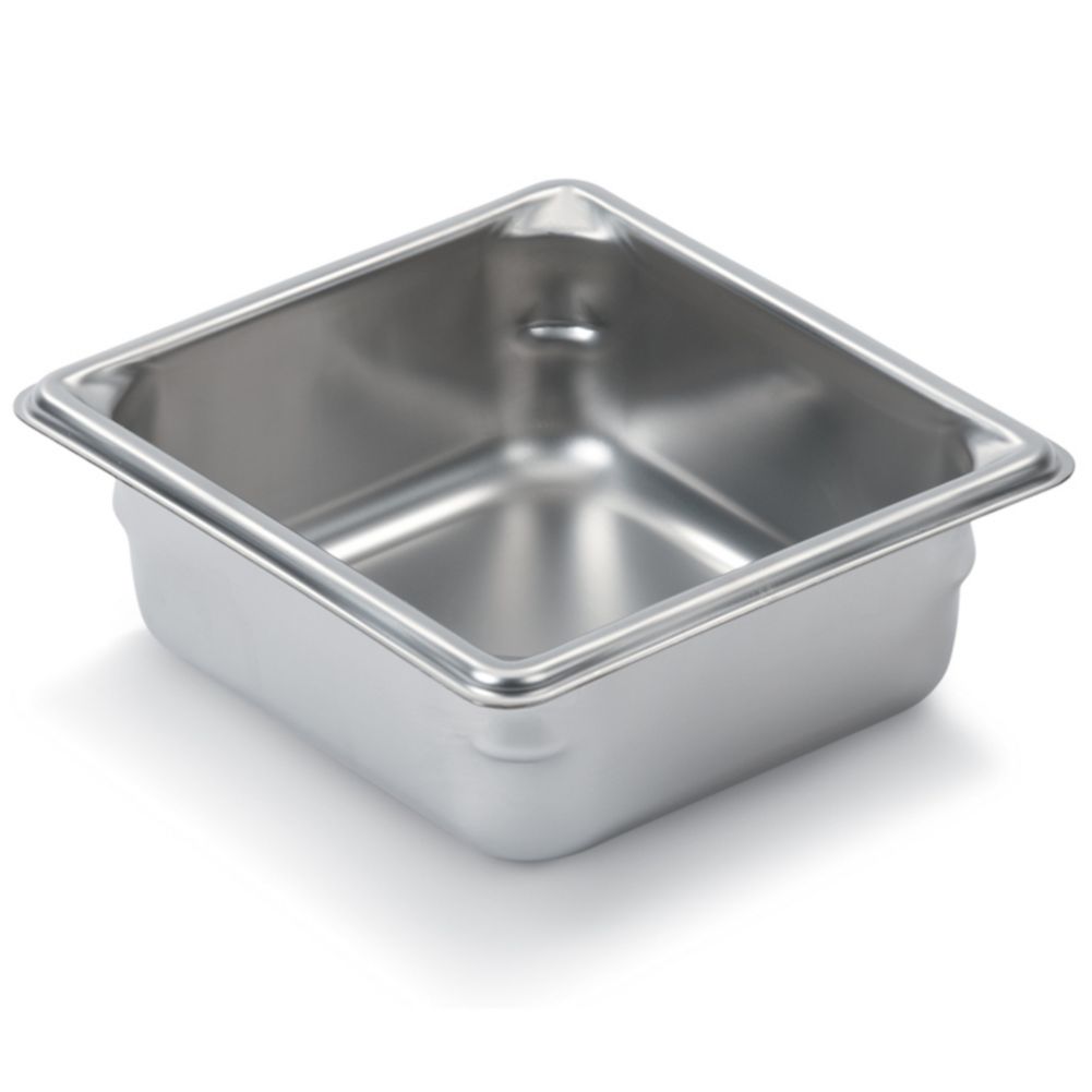Vollrath&reg; SuperPanV&trade; S/S 1/6 Size x 2.5"D Steam Table Pan