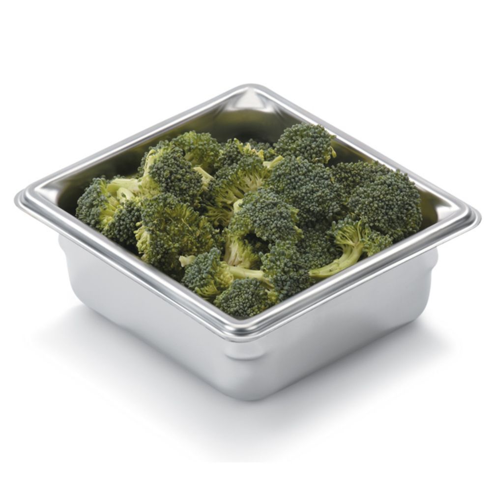 Vollrath&reg; SuperPanV&trade; S/S 1/6 Size x 2.5"D Steam Table Pan
