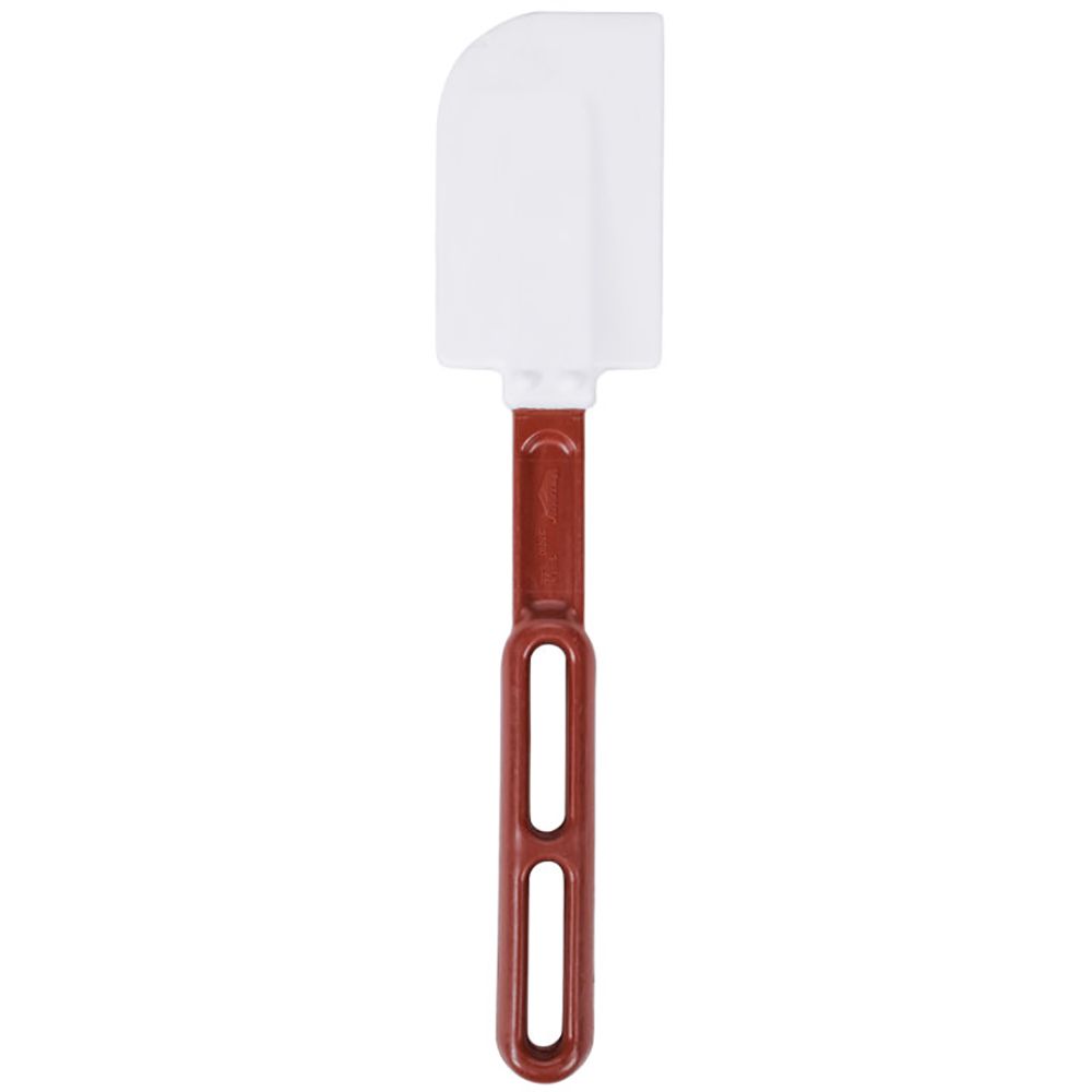 Flexible Silicone Blade High Heat Spatula, Red, 10"