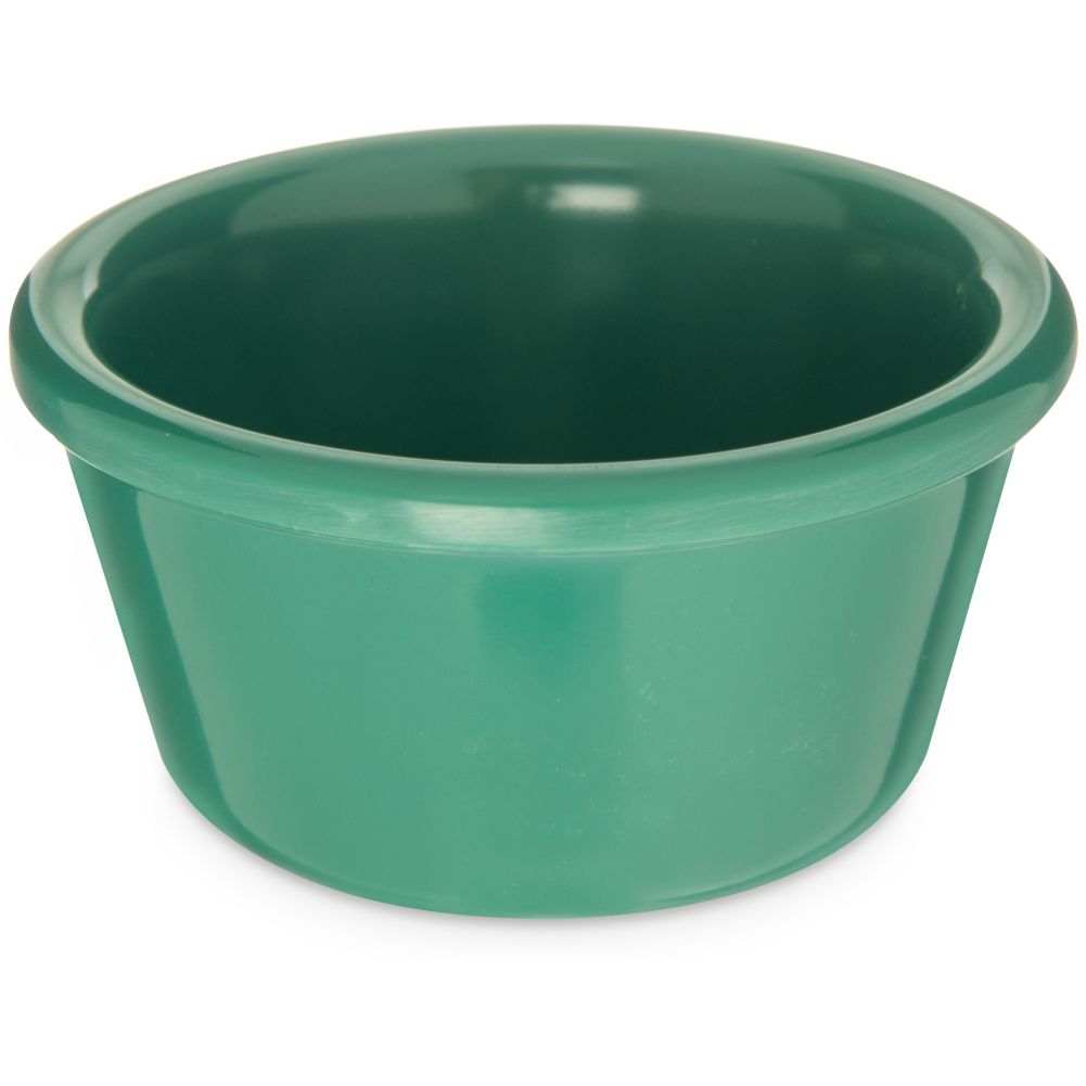Carlisle&reg; Smooth Melamine Ramekin, Green, 4 oz