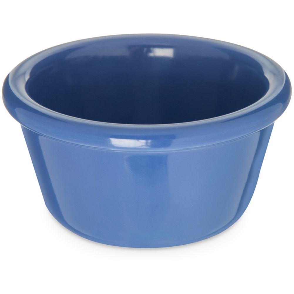 Carlisle&reg; Smooth Melamine Ramekin, Ocean Blue, 4 oz