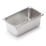 Vollrath&reg; SuperPanV&trade; S/S 1/9 Size x 4"D Steam Table Pan