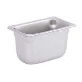 S/S 1/9 Size Pan, 4" H