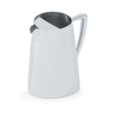 Vollrath Triennium Mirror Finish S/S 2.3 Qt Water Pitcher w/ Ice Guard
