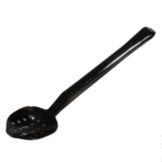 Perforated Serving Spoon, Black, 15"