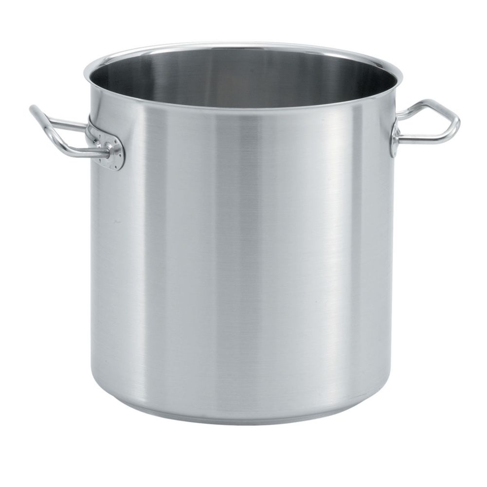 Intrigue Mirror Finish S/S 12 Qt Stock Pot