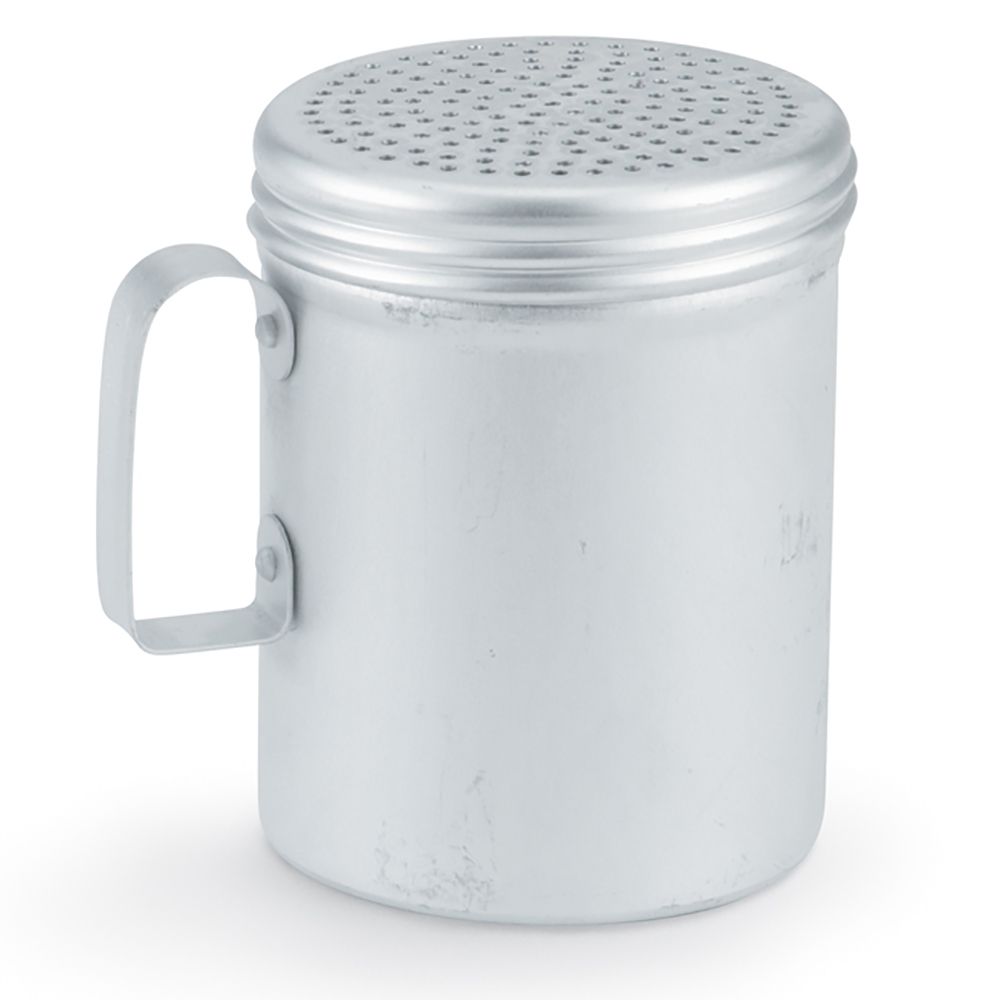 Small Hole Aluminum Dredge w/ Handle, 10 oz