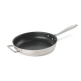 Intrigue Mirror Finish S/S 12&frac12;" Fry Pan w/ SteelCoat