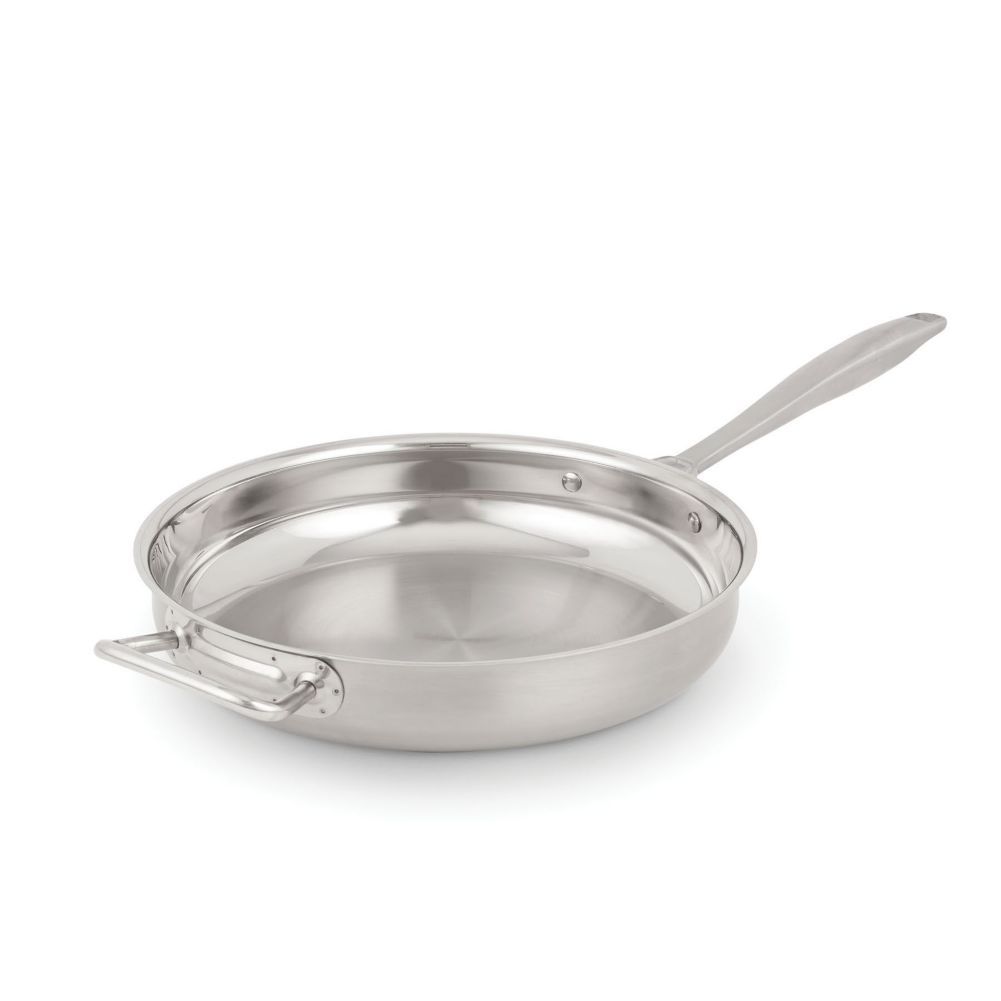 Intrigue Plain Finish S/S 12&frac12;" Fry Pan